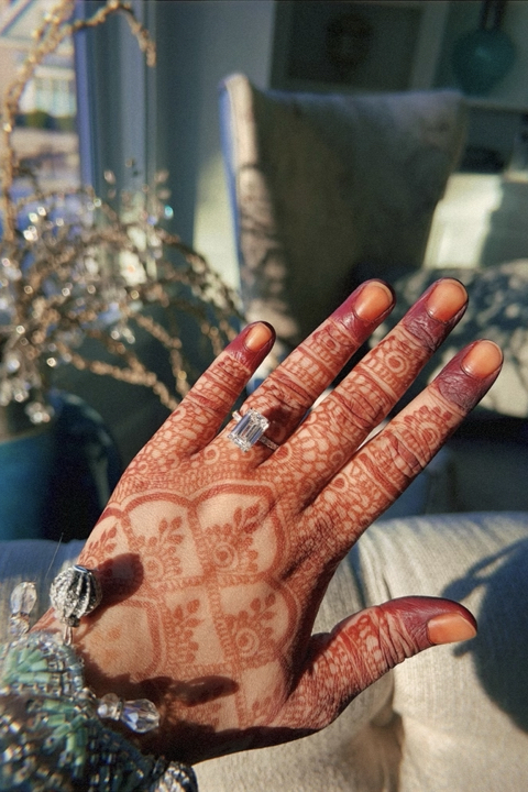 Photograph of a beautiful couple getting engaged