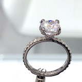 Engagement Ring angle 2