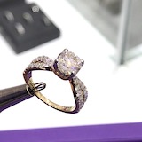 Engagement Ring angle 2