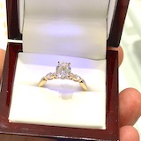 Engagement Ring angle 2