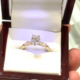 Engagement Ring angle 3
